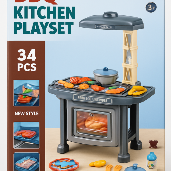 BBQ KITCHEN PLAYSET