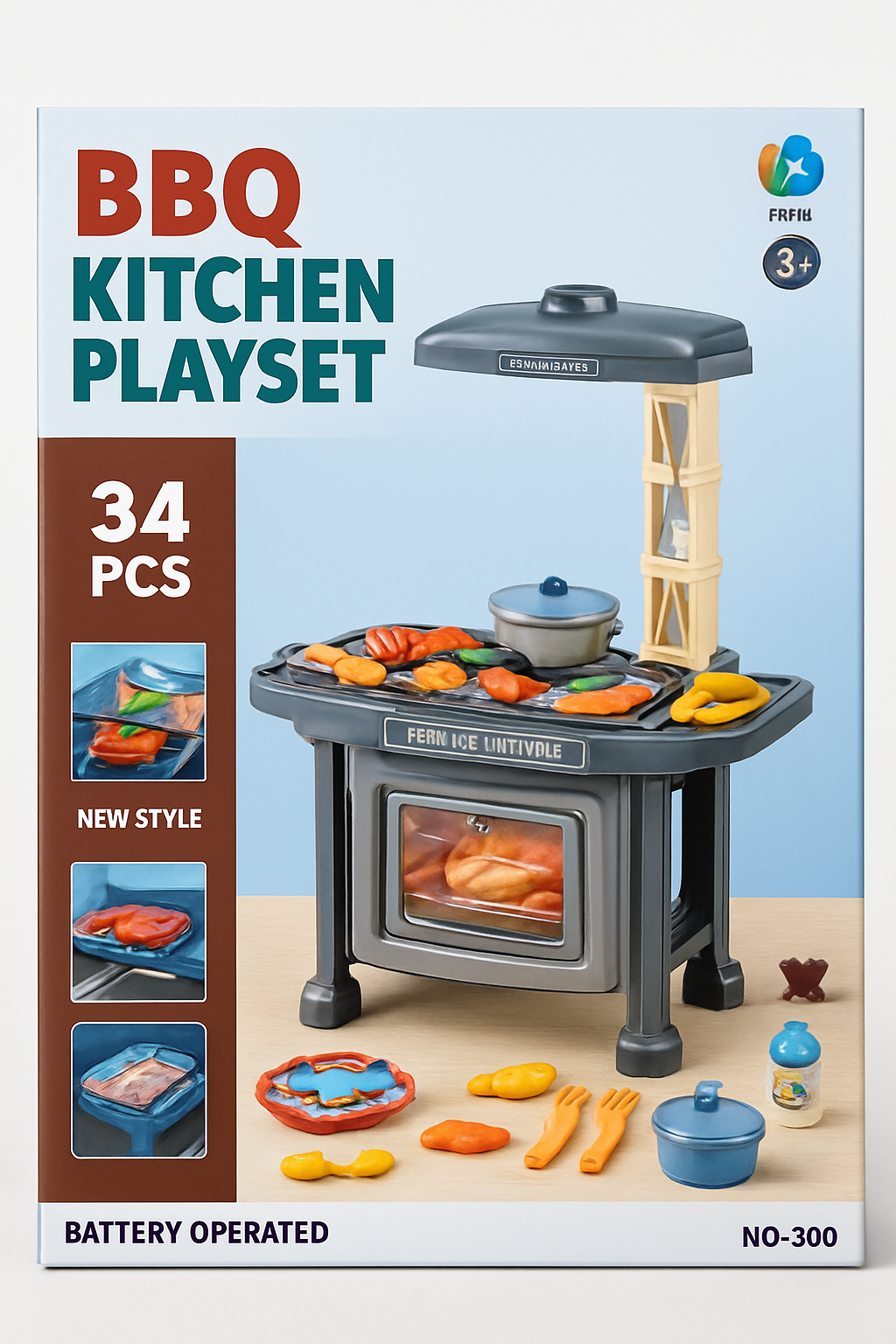 BBQ kitchen Playset BBQ KITCHEN PLAYSET - Imagen 1