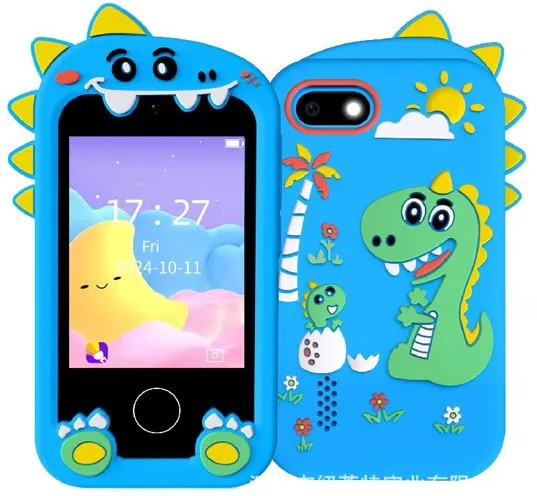 Cámara Digital Infantil – Dino Azul