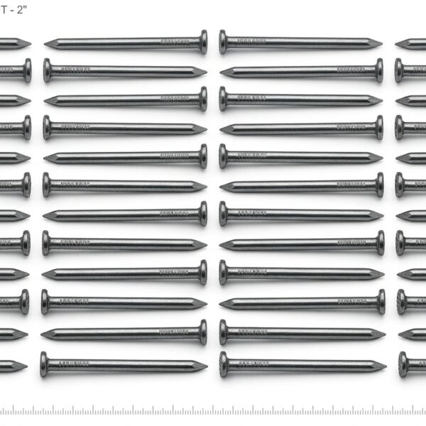 Clavo de Acero de Construcción de 4"