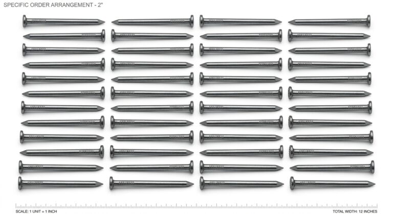 Clavo de Acero de Construcción de 4"