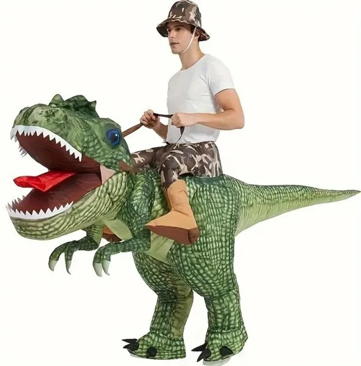 Disfraz de Dinosaurio para Adulto – Efecto Jinete