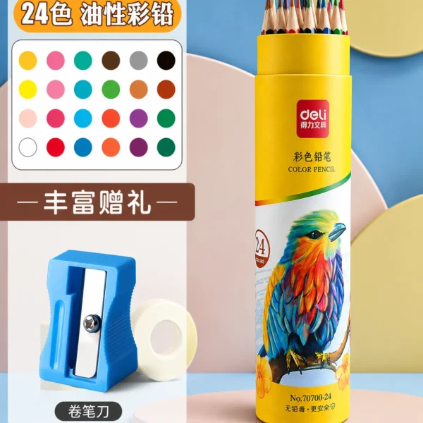Set de Lápices de Colores Premium – 24 Colores