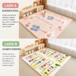 Tapete de Juegos Infantil Reversible - 1
